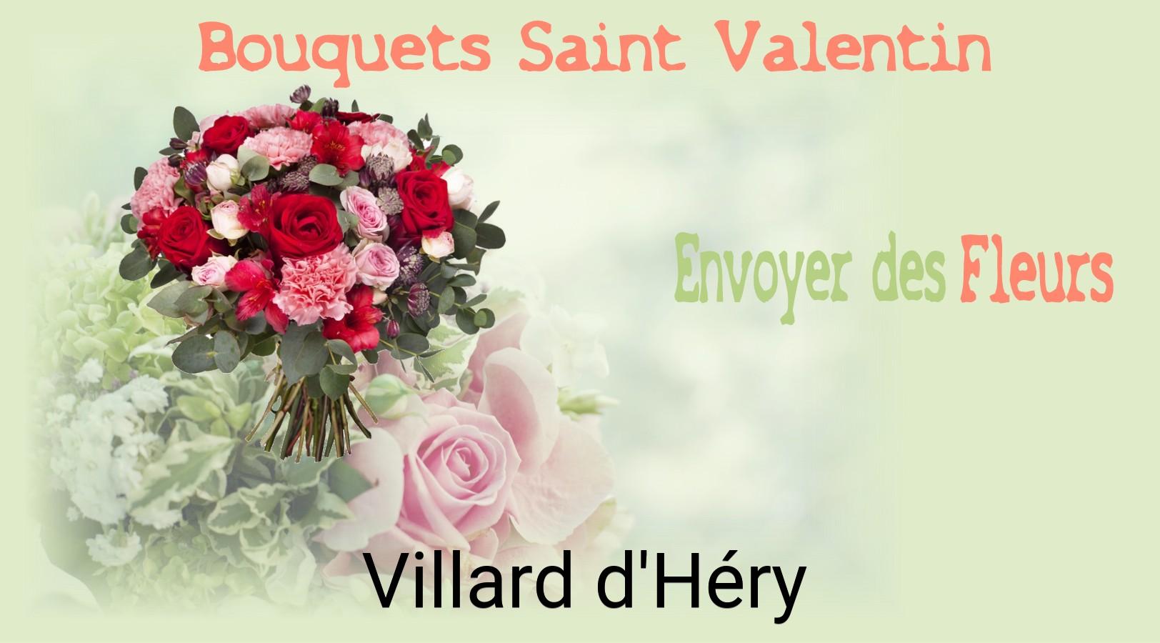Roses de Saint-Valentin livrées à Villard-d'Héry